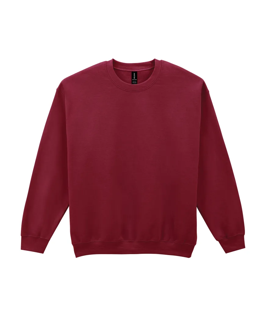 Sweat col rond personnalisé, molleton épais et chaud (18000) — Garnet — photo 14