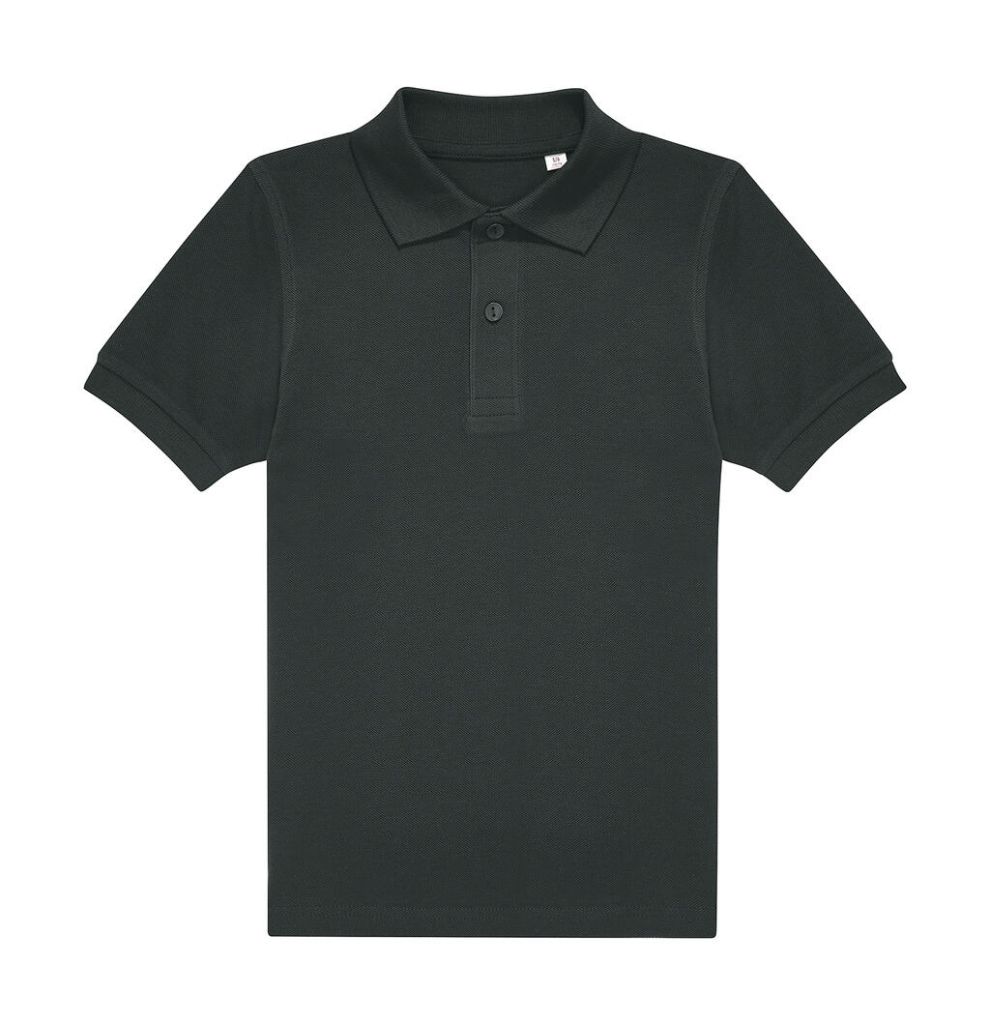 Polo enfant personnalisé, coton piqué doux et résistant (PK001) — Dark Forest — photo 5