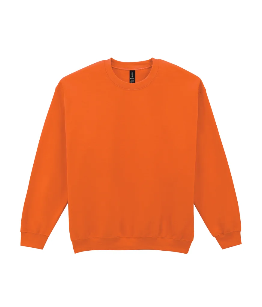 Sweat col rond personnalisé, molleton épais et chaud (18000) — Safety Orange — photo 32