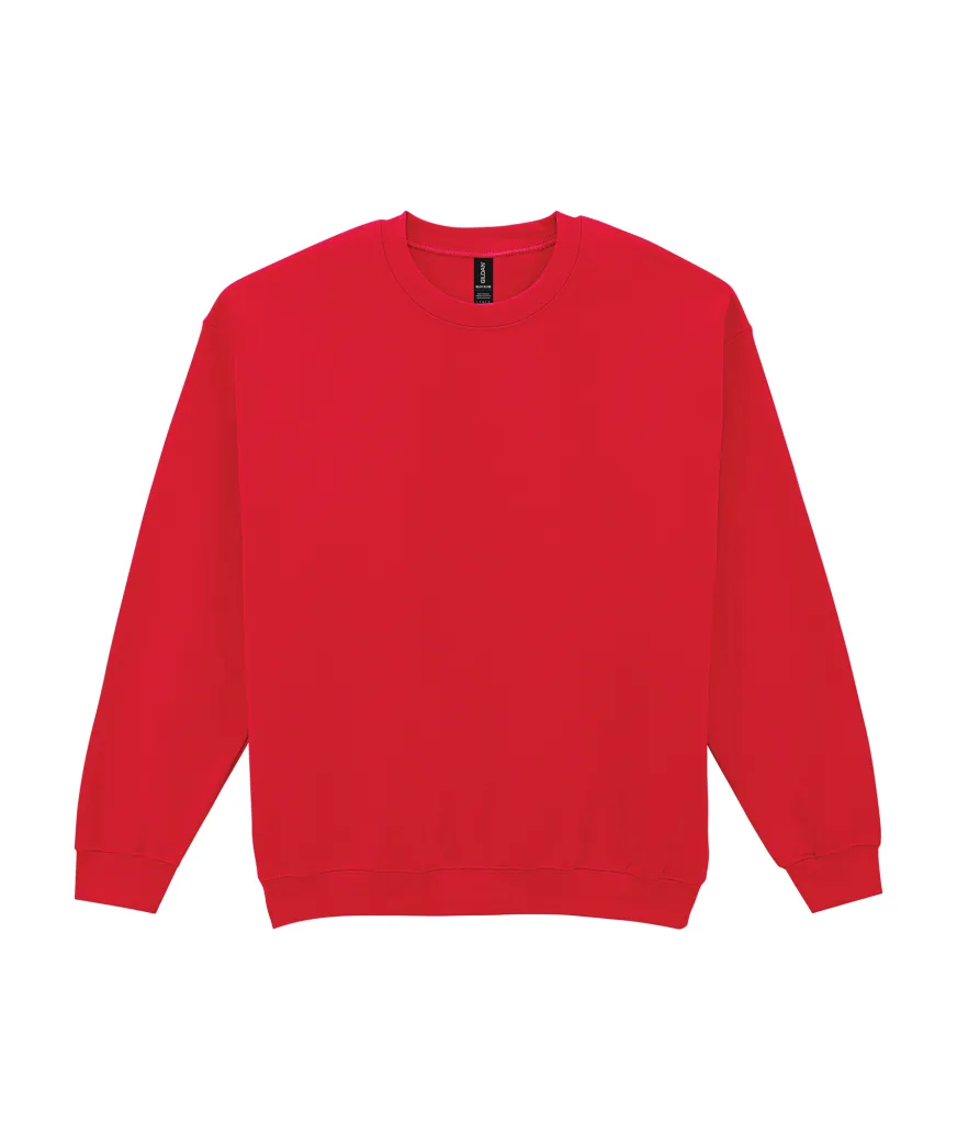 Sweat col rond personnalisé, molleton épais et chaud (18000) — Red — photo 29