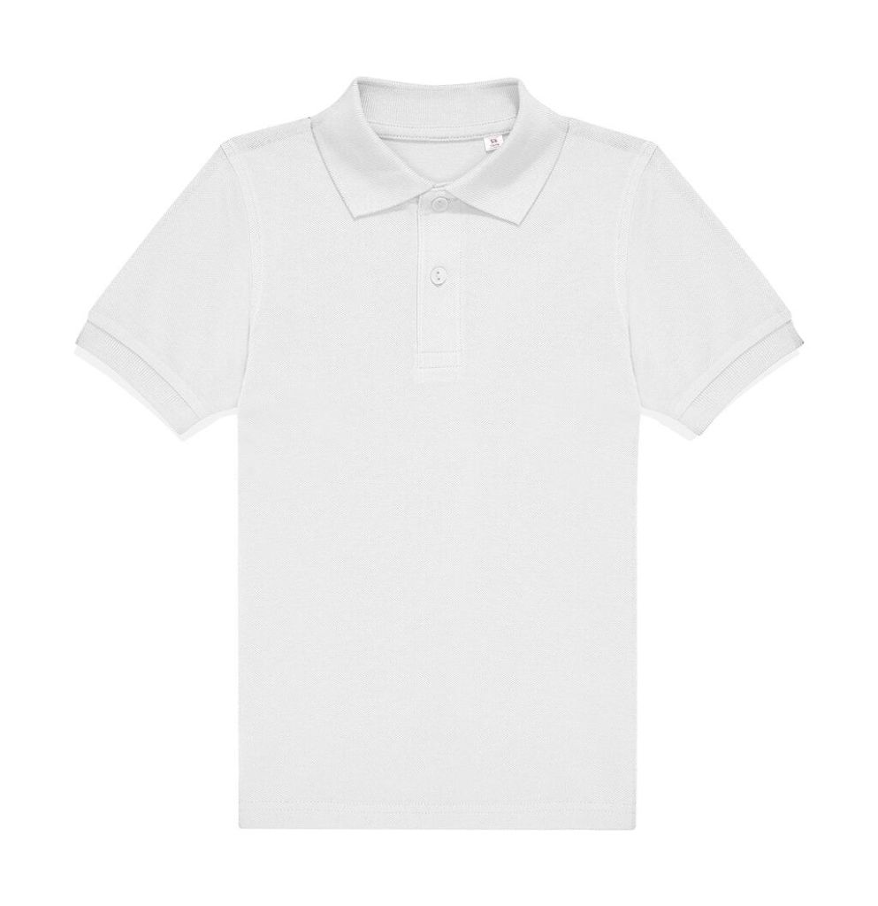 Polo enfant personnalisé, coton piqué doux et résistant (PK001) — White — photo 15