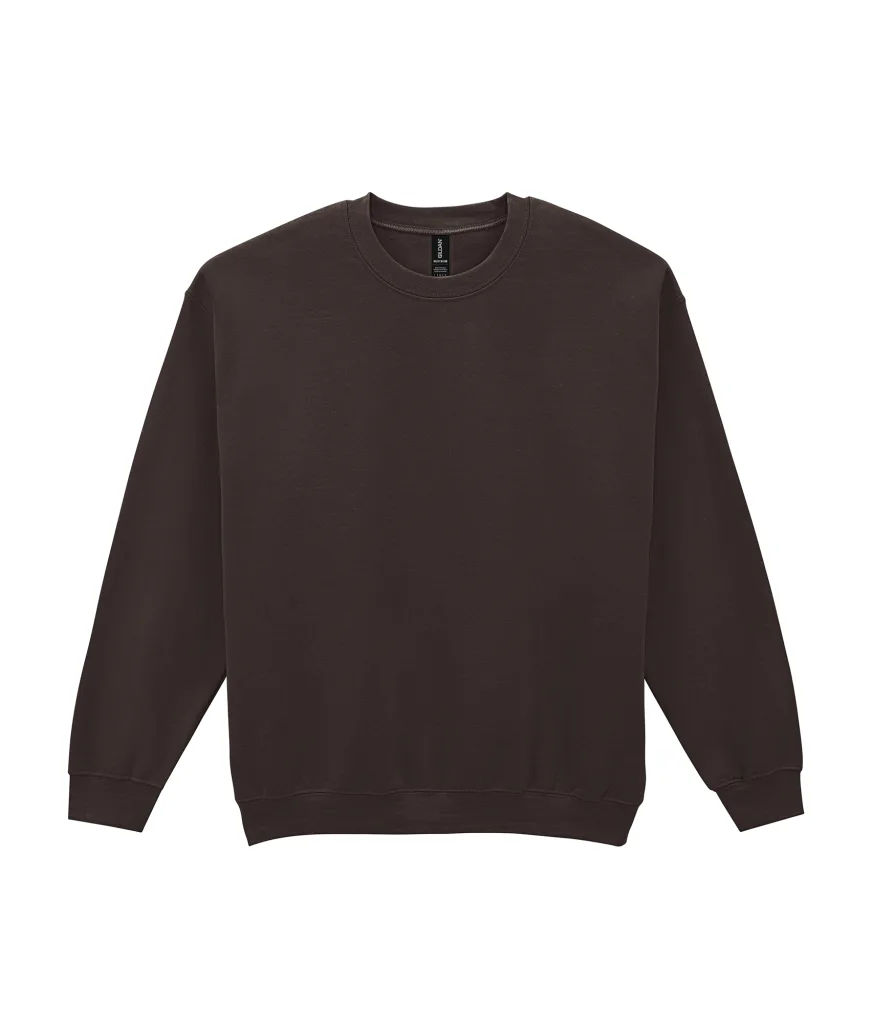 Sweat col rond personnalisé, molleton épais et chaud (18000) — Dark Chocolate — photo 11