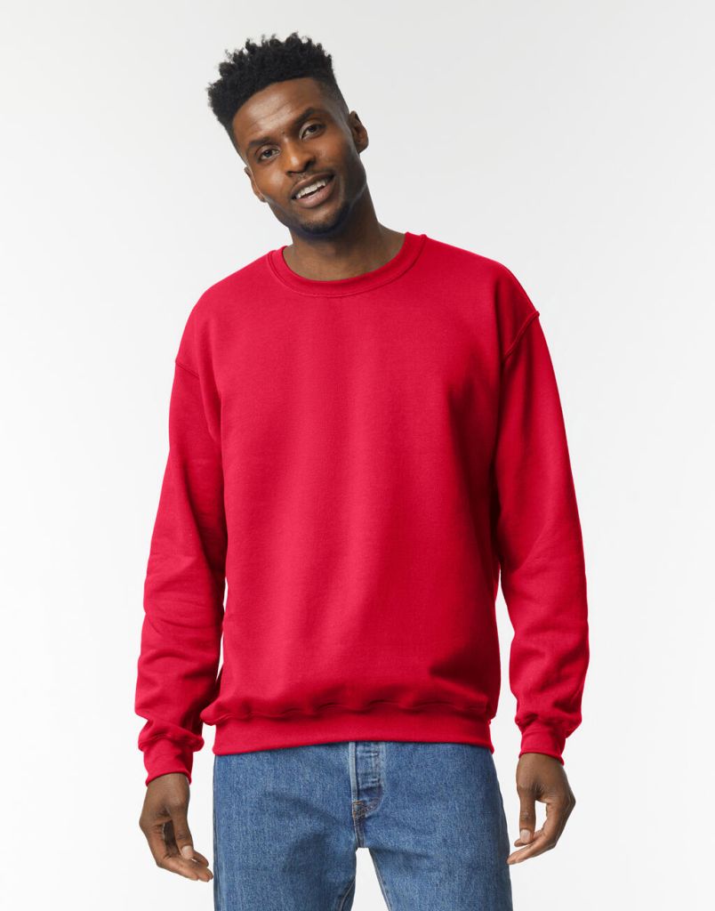 Sweat col rond personnalisé, molleton épais et chaud (18000) — photo 2
