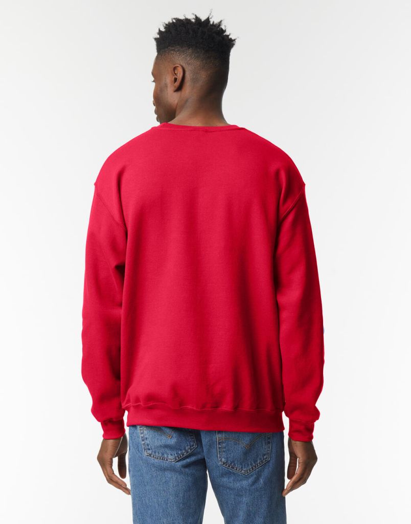Sweat col rond personnalisé, molleton épais et chaud (18000) — photo 3