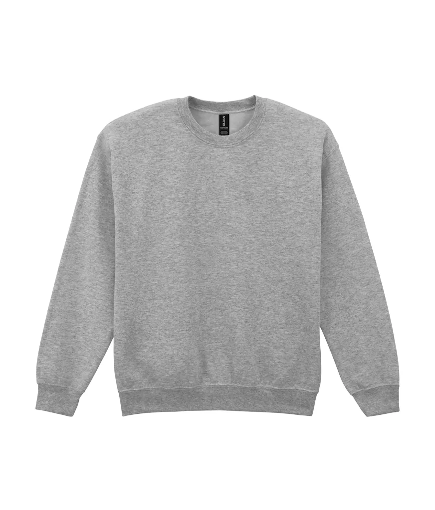Sweat col rond personnalisé, molleton épais et chaud (18000) — Sport Grey — photo 38