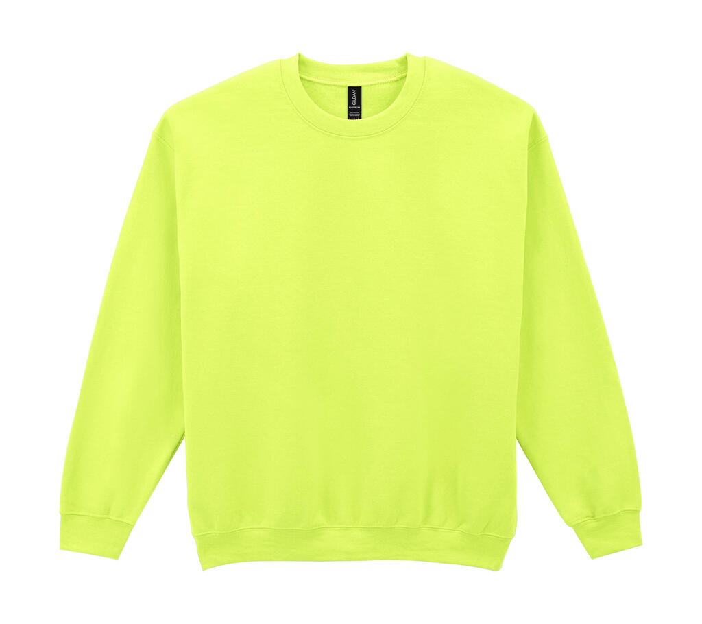 Sweat col rond personnalisé, molleton épais et chaud (18000) — Safety Green — photo 31