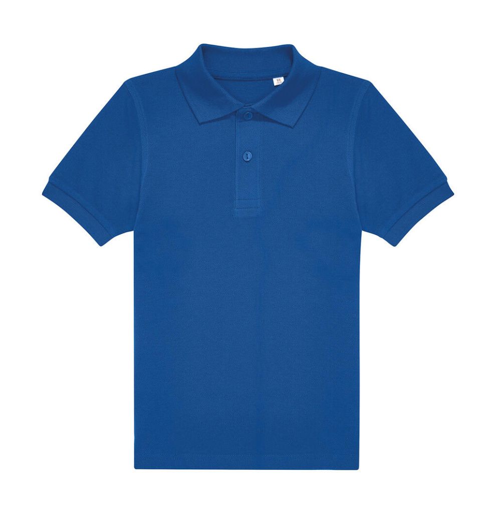 Polo enfant personnalisé, coton piqué doux et résistant (PK001) — Royal Blue — photo 12