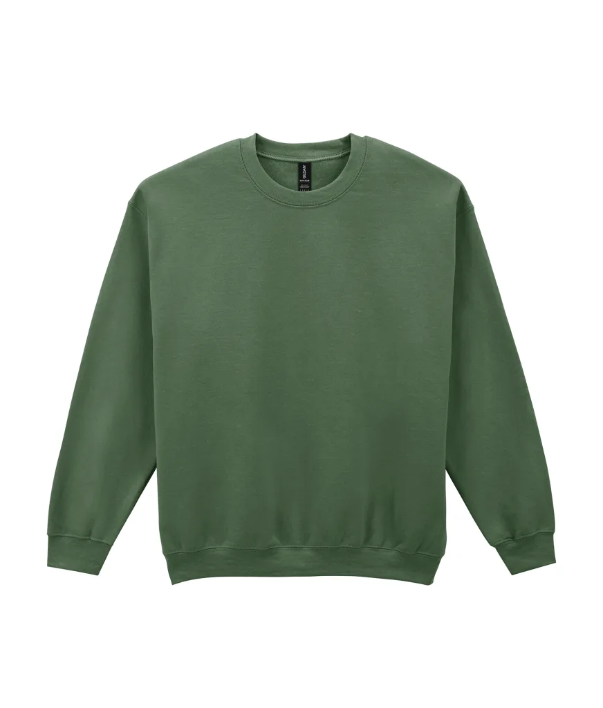 Sweat col rond personnalisé, molleton épais et chaud (18000) — Military Green — photo 25