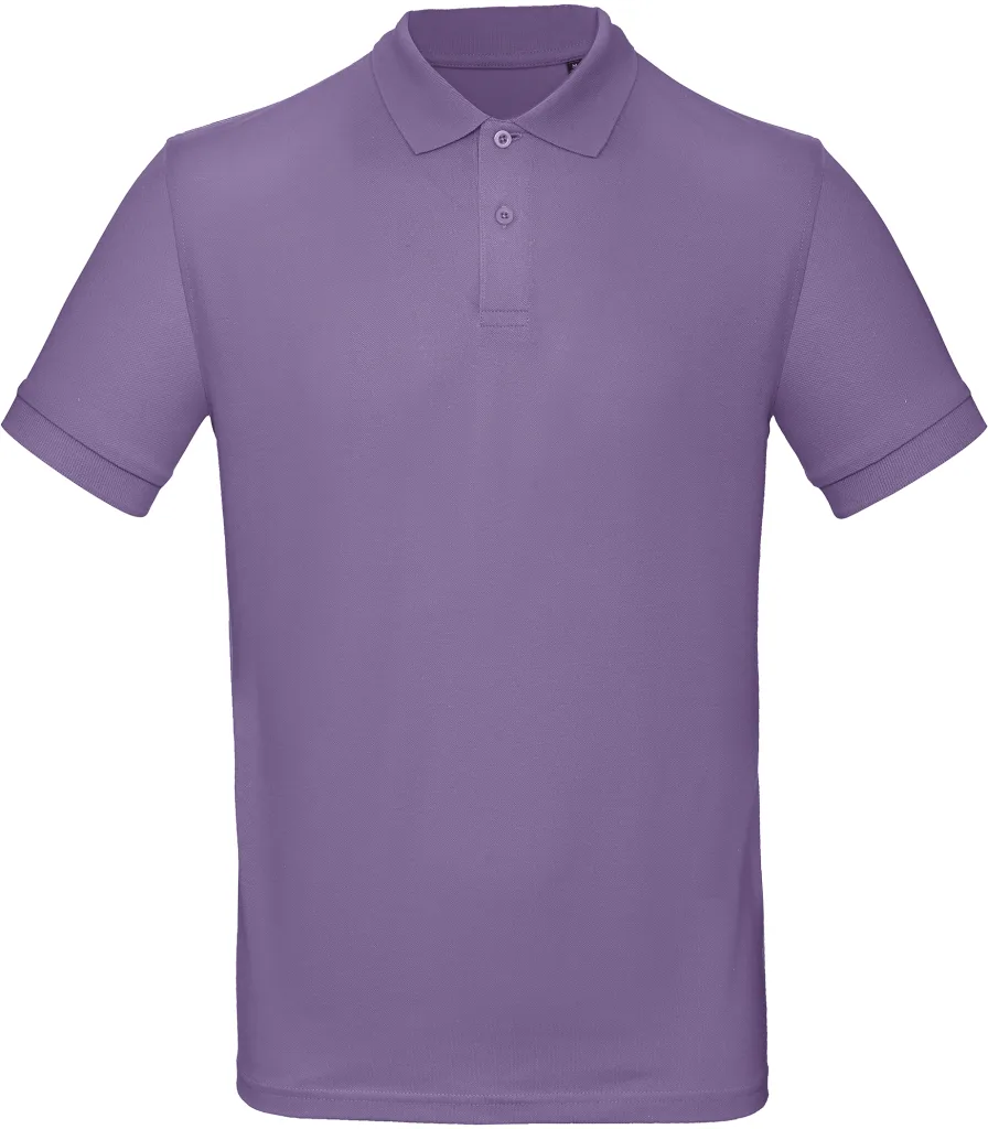 Polo bio homme personnalisé, coton biologique respirant (PM430), Millennial Lilac, photo 3