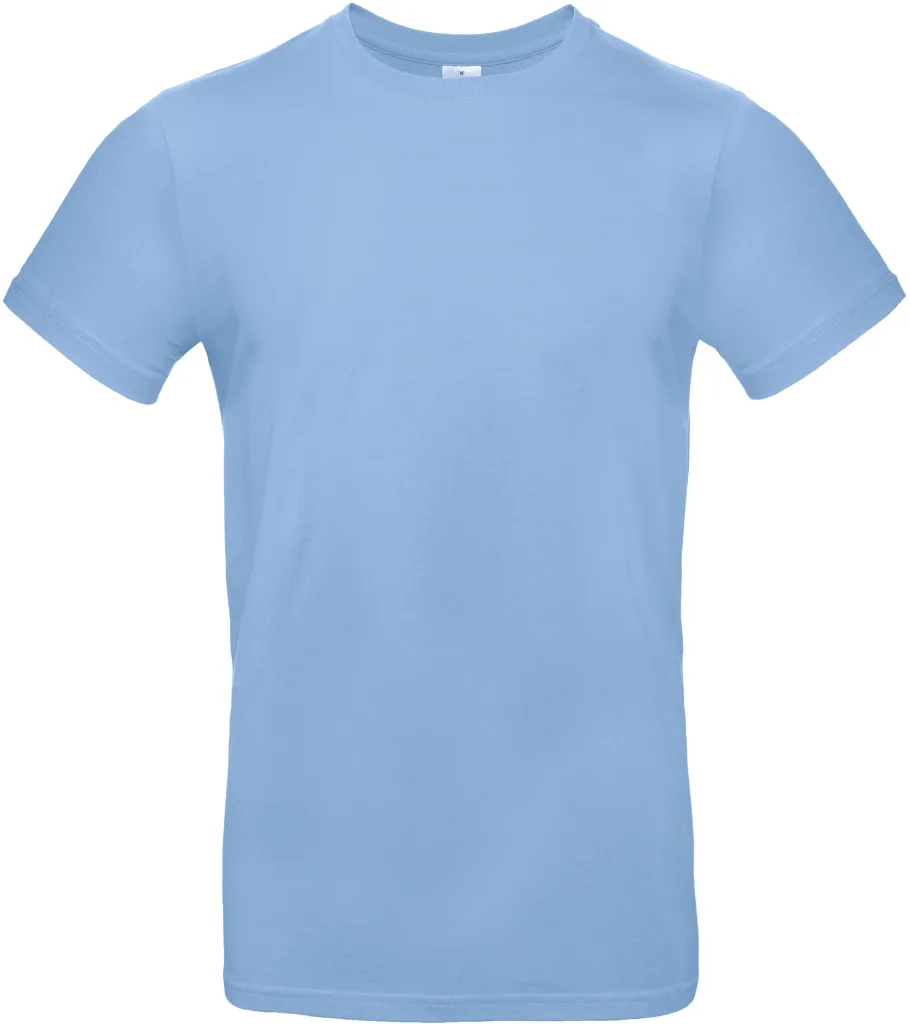 T-shirt homme personnalisé, coton épais et dense (TU03T), Sky Blue, photo 15