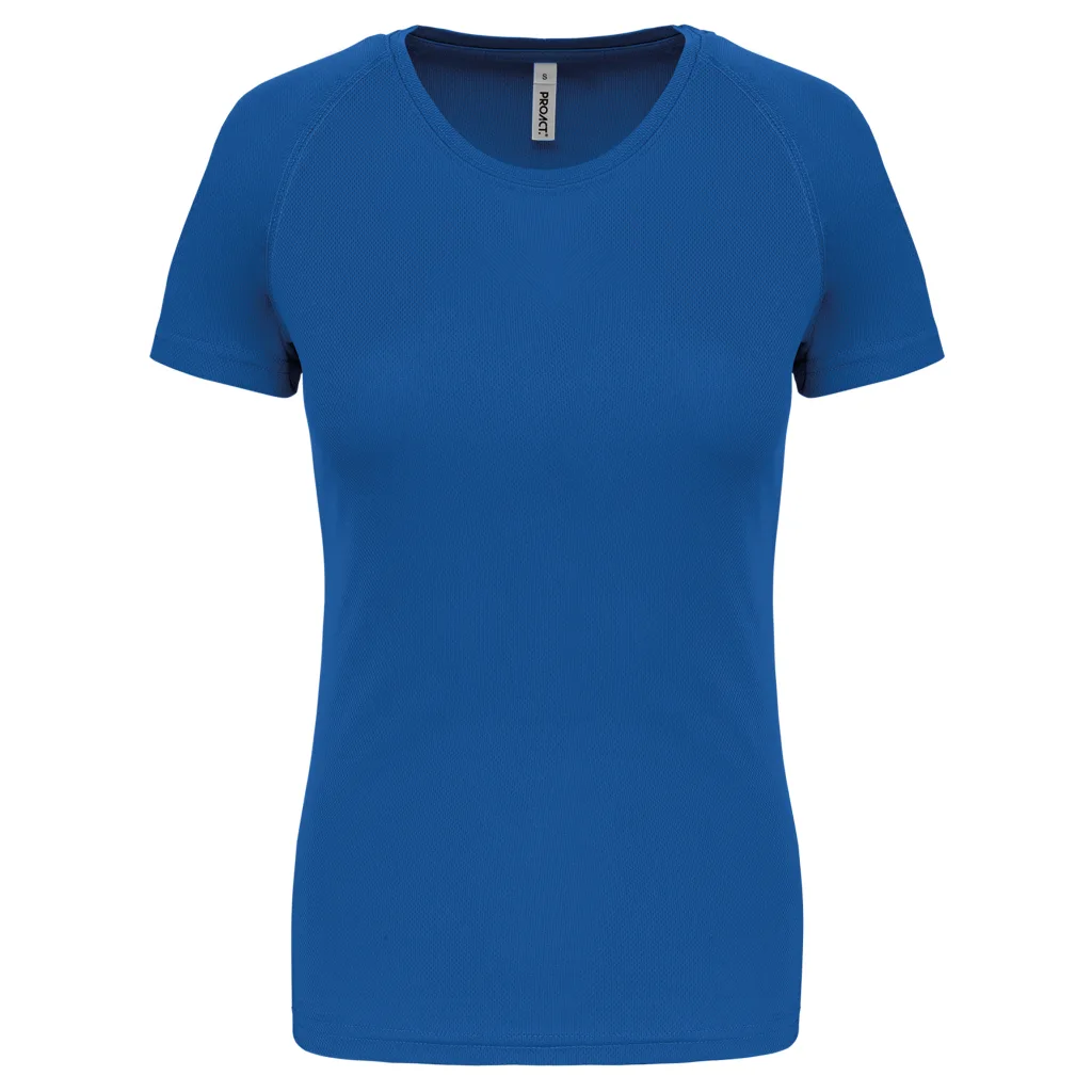 T-shirt de sport femme personnalisé, coupe ajustée (PA439), Sporty Royal Blue, photo 9