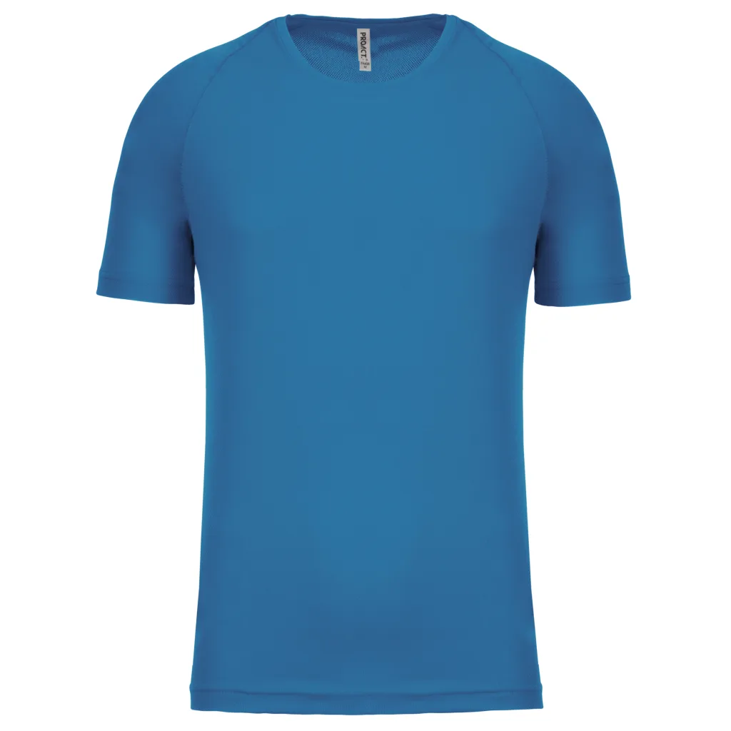 T-shirt de sport homme personnalisé, coupe raglan (PA438)
