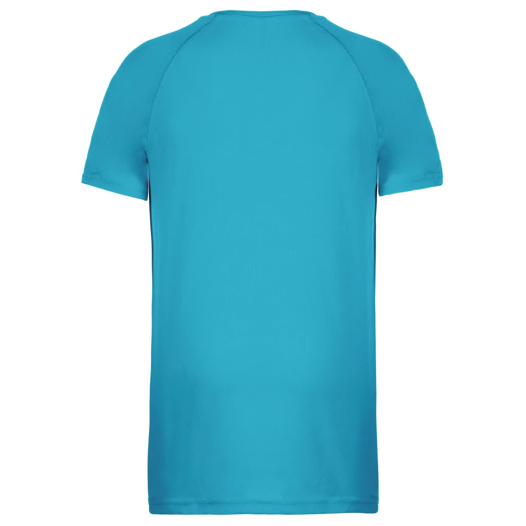 T-shirt de sport homme personnalisé, coupe raglan (PA438), Light Turquoise, photo 5