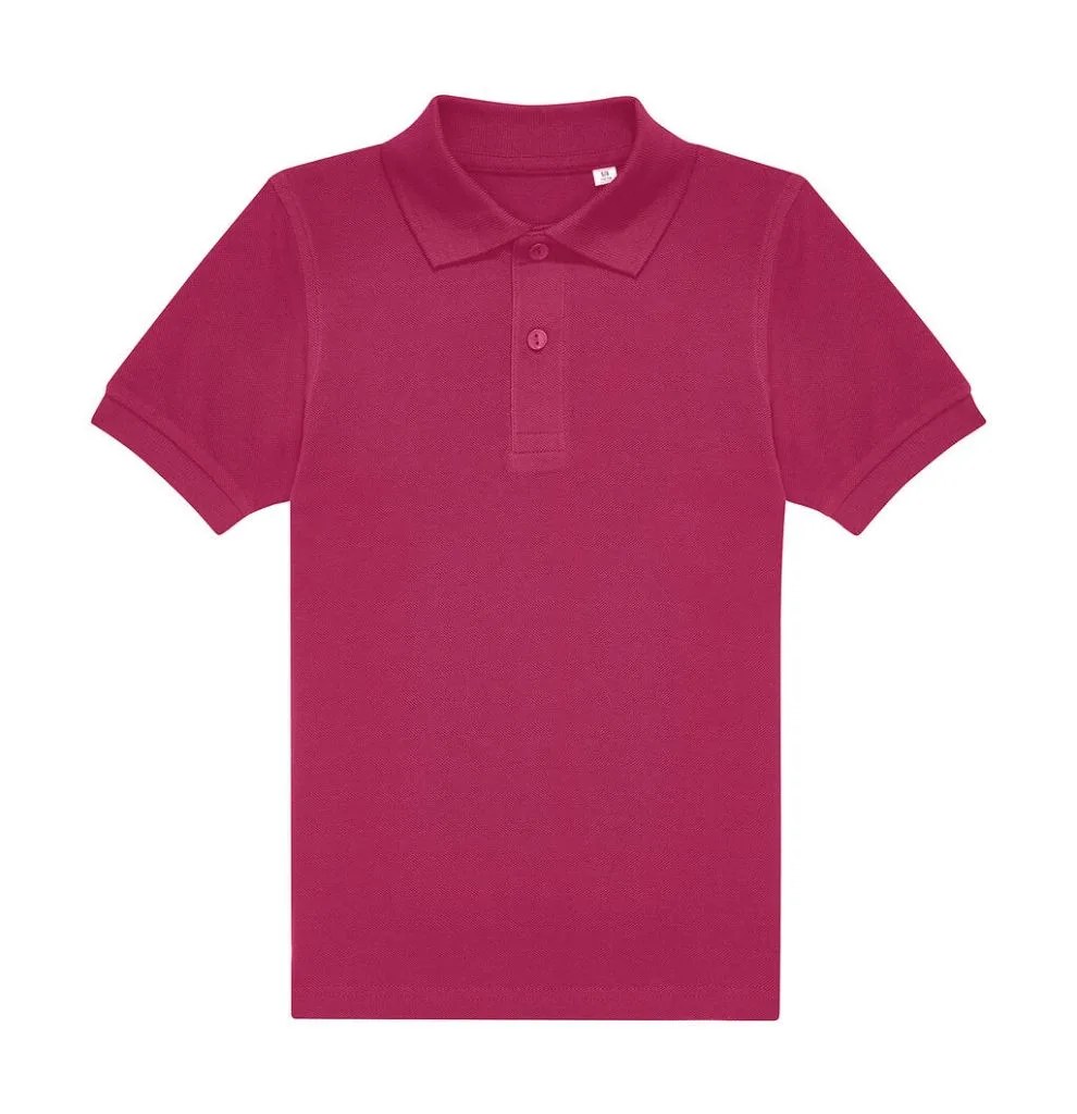 Polo enfant personnalisé, coton piqué doux et résistant (PK001), Meta Fuchsia, photo 9