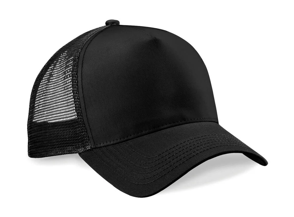 Snapback Trucker (B640) — Black/Black — photo 7
