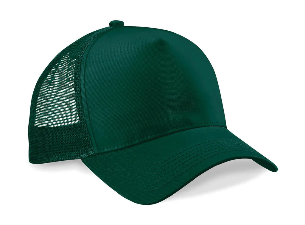 Snapback Trucker (B640) — Bottle Green/Bottle Green — photo 16