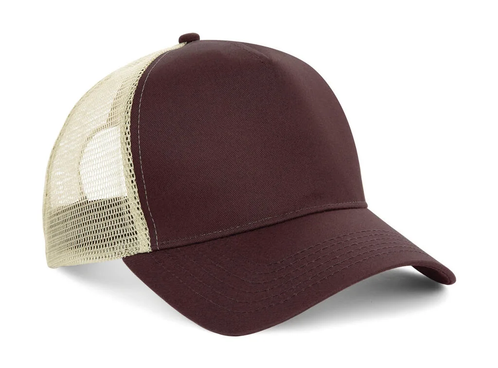 Snapback Trucker (B640) — Chocolate/Caramel — photo 20