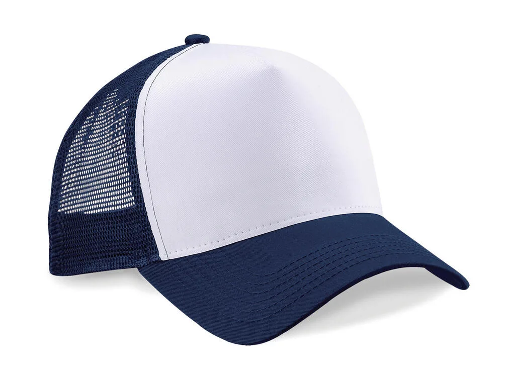 Snapback Trucker (B640) — French Navy/White — photo 24