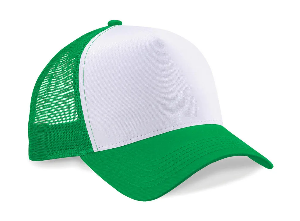 Snapback Trucker (B640) — Pure Green/White — photo 29