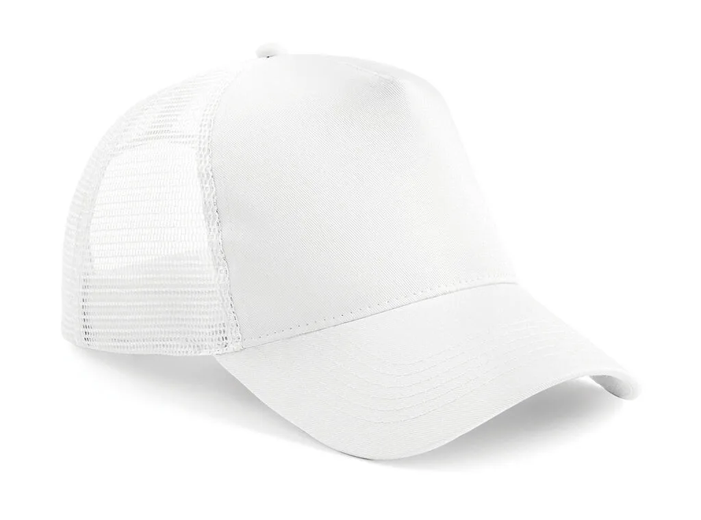 Snapback Trucker (B640) — White/White — photo 30